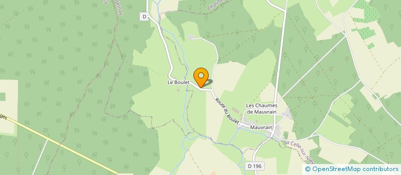 localisation de l'entreprise MAX DEALS  LA CELLE-SUR-NIEVRE