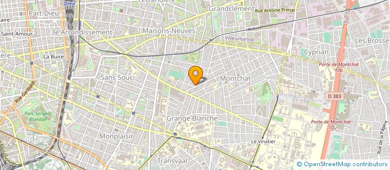 localisation de l'entreprise MAX DIFFUSION à LYON