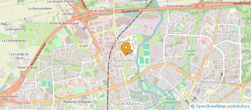 localisation de l'entreprise MAX DIGITAL SERVICES LYON à RENNES