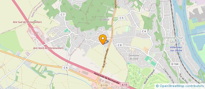 localisation de l'entreprise MAX DIGITAL VENTURES  ORGEVAL