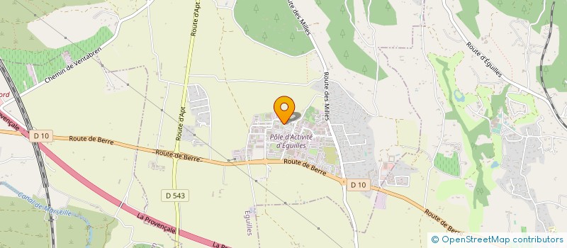 localisation de l'entreprise MAX DRIVE AUTOMOBILE  EGUILLES