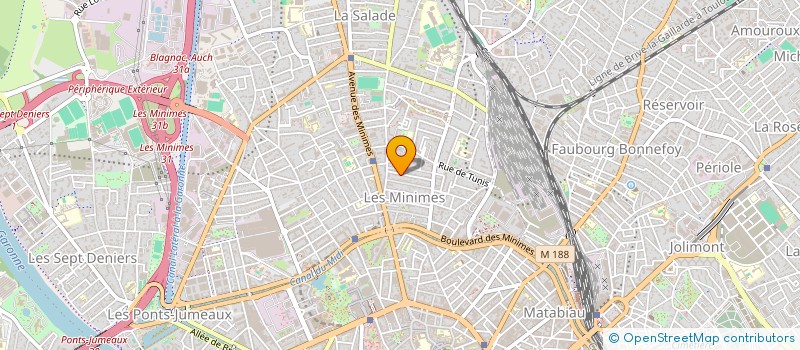 localisation de l'entreprise MAX'EL INVEST à TOULOUSE