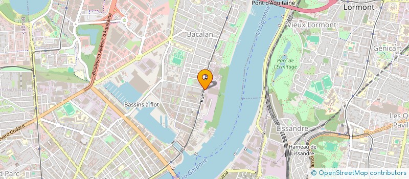 localisation de l'entreprise MAX ET LEA  BORDEAUX