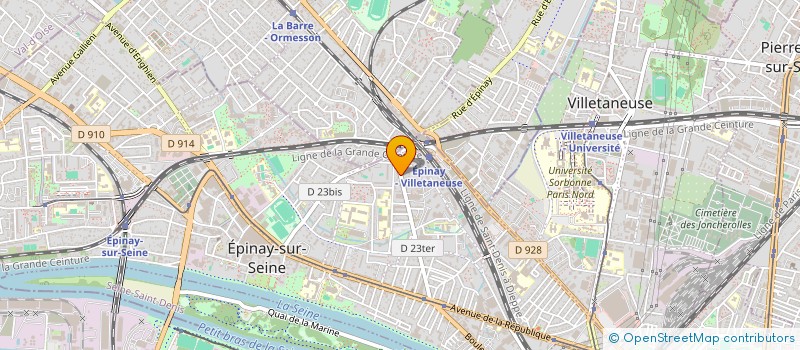 localisation de l'entreprise MAX ET LISE FILS à EPINAY-SUR-SEINE