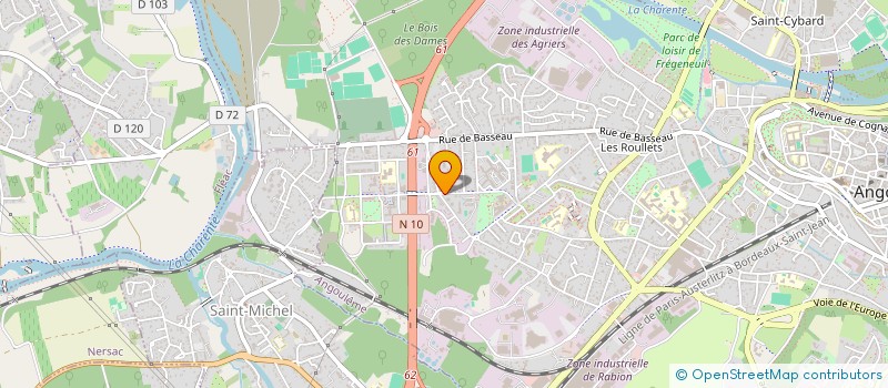 localisation de l'entreprise MAX EVENTS CULTURELS ET SPORTIFS à ANGOULEME