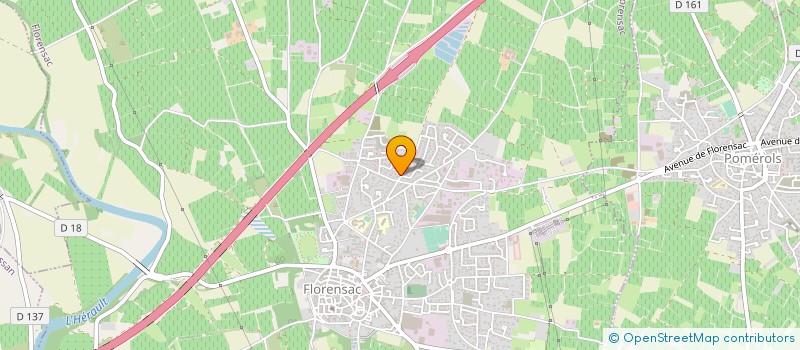 localisation de l'entreprise MAX FC à FLORENSAC