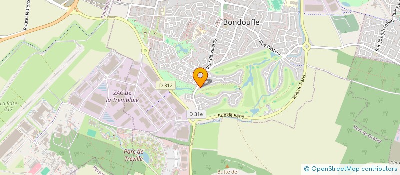 localisation de l'entreprise MAX FENG à BONDOUFLE
