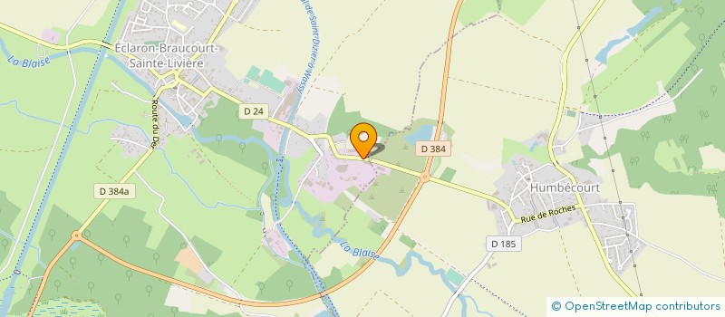 localisation de l'entreprise MAX FOREST à ECLARON-BRAUCOURT-SAINTE-LIVIERE