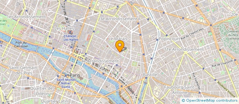 localisation de l'entreprise MAX FRYDMAN S A R L  PARIS