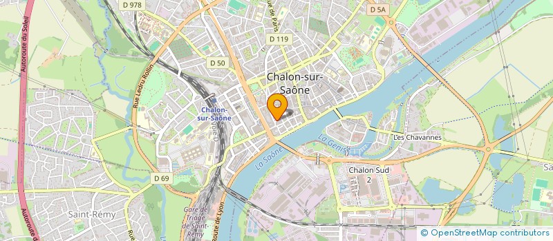 localisation de l'entreprise MAX-GAMES  CHALON-SUR-SAONE