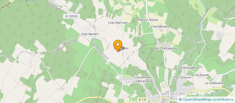 localisation de l'entreprise MAX'HOME17  SAINT-CESAIRE