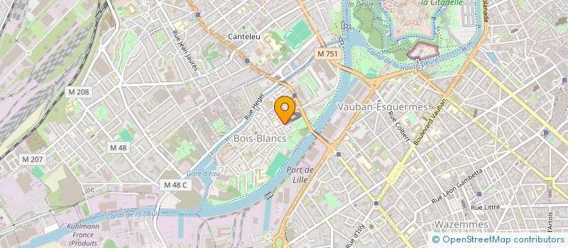 localisation de l'entreprise MAX-IM à LILLE