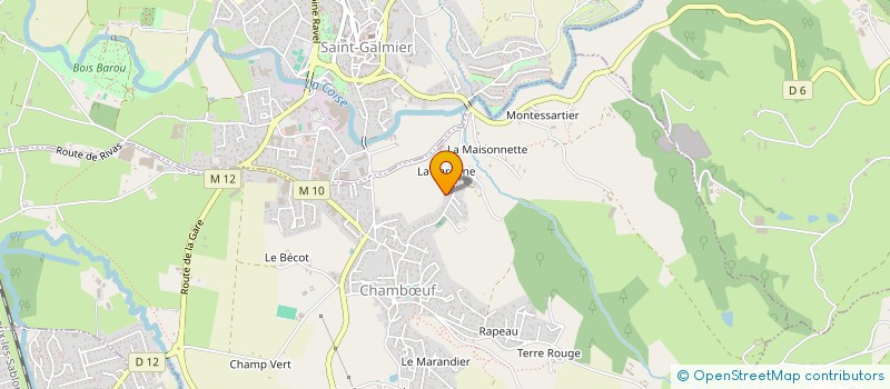 localisation de l'entreprise MAX'IMM  CHAMBUF