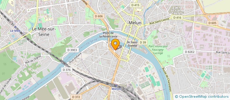 localisation de l'entreprise MAX IMMO à MELUN