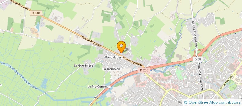 localisation de l'entreprise MAX'IMMO à SALLERTAINE