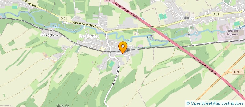 localisation de l'entreprise MAX-IMMO  ESQUERDES