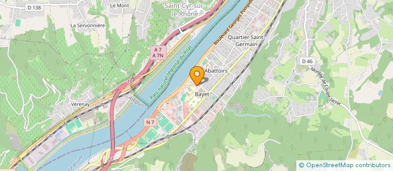 localisation de l'entreprise MAX LA MENACE  VIENNE