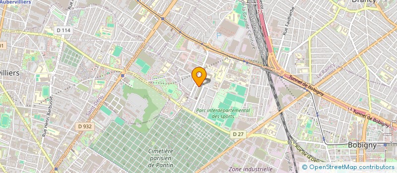 localisation de l'entreprise MAX-LOC  BOBIGNY