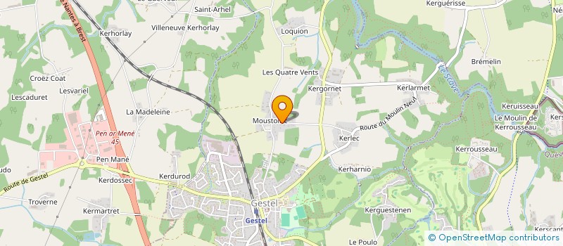 localisation de l'entreprise MAX MAJOR  GESTEL