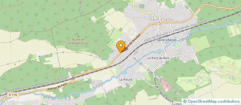 localisation de l'entreprise MAX PRO  SAINT-CHERON