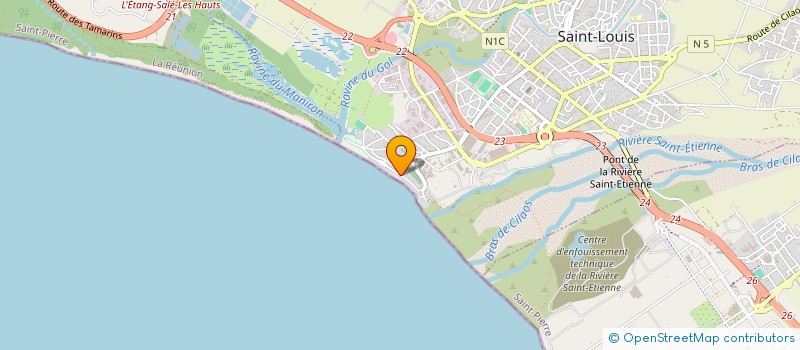 localisation de l'entreprise MAX PROJECTION  SAINT-LOUIS