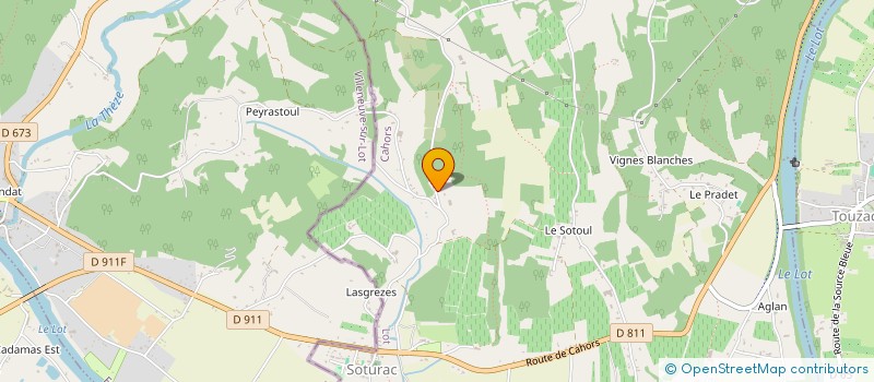 localisation de l'entreprise MAX.R COUVERTURE CHARPENTE ZINGUERIE  SOTURAC