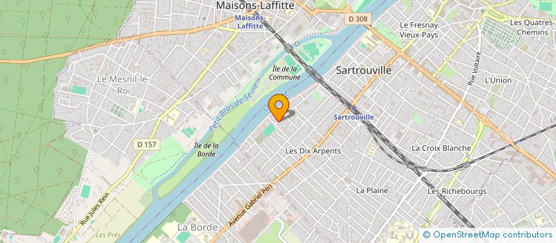 localisation de l'entreprise MAX-RETURN CONSULTING à SARTROUVILLE