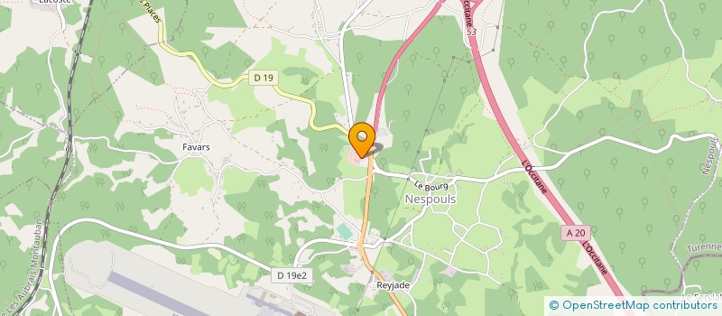 localisation de l'entreprise MAX RIDER  NESPOULS