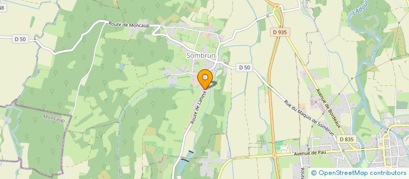 localisation de l'entreprise MAX'S HOLDING  SOMBRUN