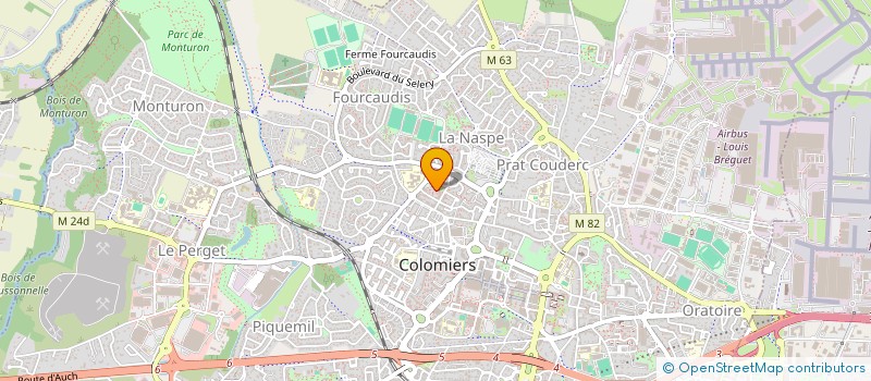 localisation de l'entreprise MAX SECURITE à COLOMIERS
