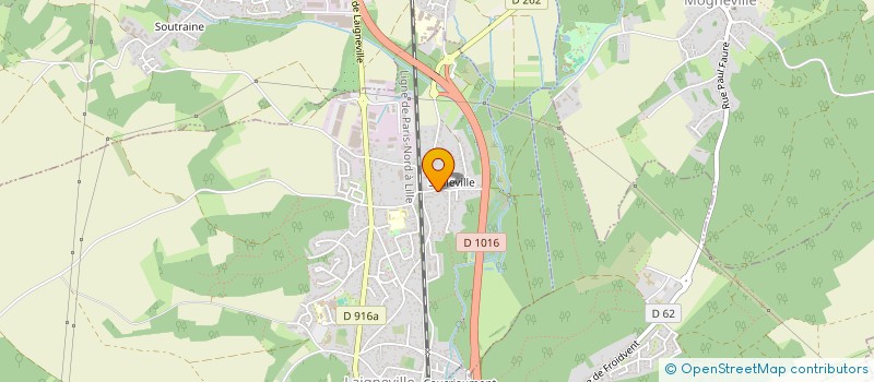 localisation de l'entreprise MAX SERRURIER  LAIGNEVILLE