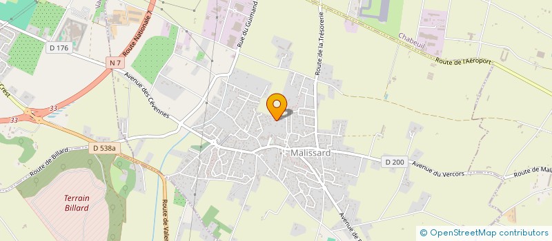 localisation de l'entreprise MAX&SO  MALISSARD