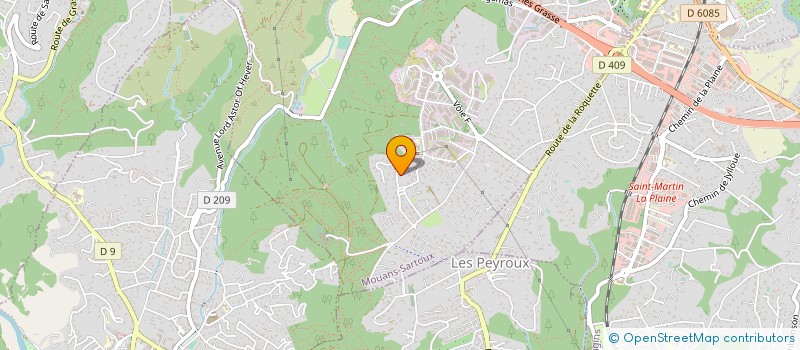 localisation de l'entreprise MAX SOAN  MOUANS-SARTOUX