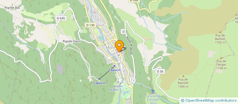 localisation de l'entreprise MAX SPORTS à MONT-DORE