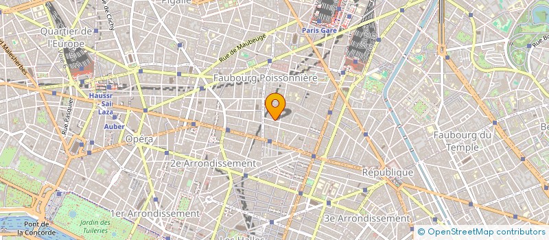 localisation de l'entreprise MAX TEX  PARIS