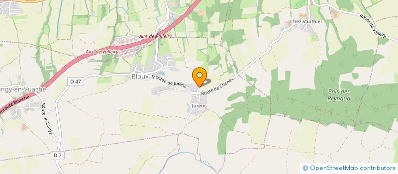 localisation de l'entreprise MAX TP  DINGY-EN-VUACHE