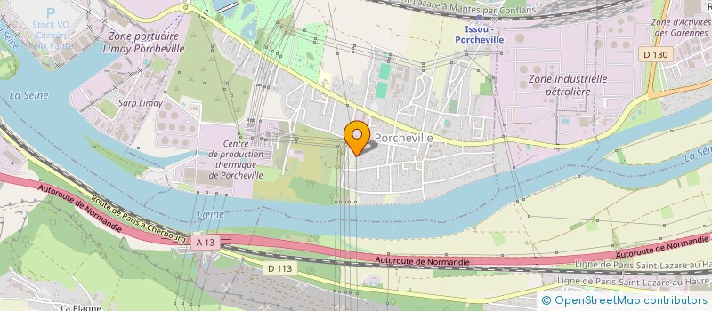 localisation de l'entreprise MAX TRANSPORT  PORCHEVILLE