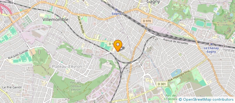 localisation de l'entreprise MAX TRANSPORTS à VILLEMOMBLE