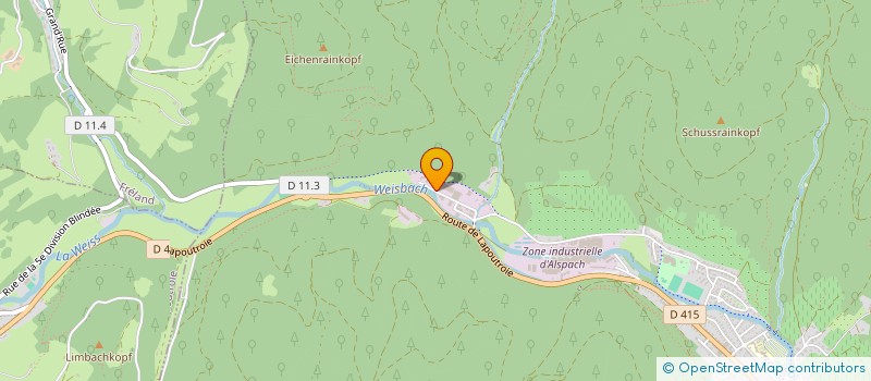 localisation de l'entreprise MAX TROTTER  KAYSERSBERG VIGNOBLE