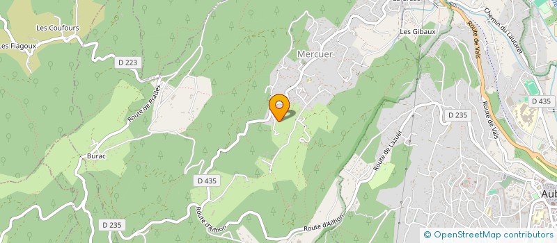 localisation de l'entreprise MAX VAL  MERCUER