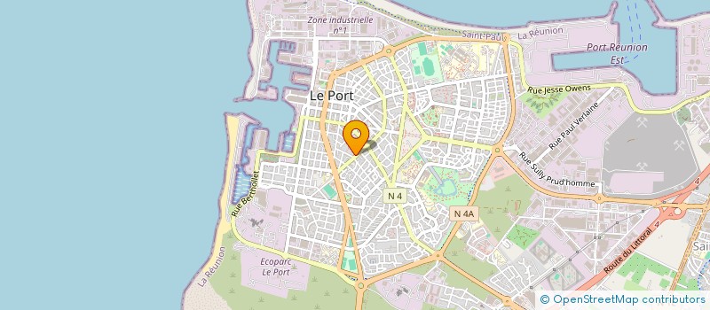 localisation de l'entreprise MAX VIDEO à LE PORT