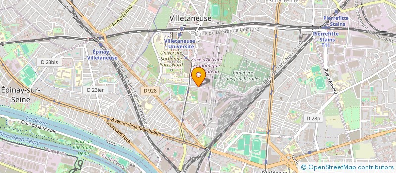 localisation de l'entreprise MAX VIGILANCE à VILLETANEUSE