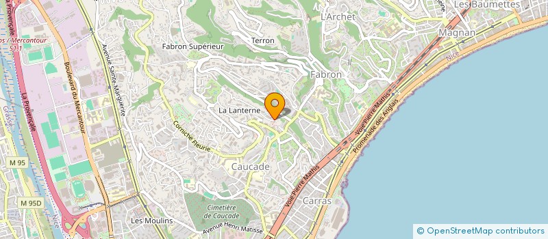 localisation de l'entreprise MAXA  NICE