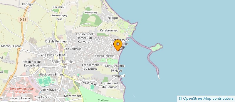 localisation de l'entreprise MAXA  SAINT-POL-DE-LEON