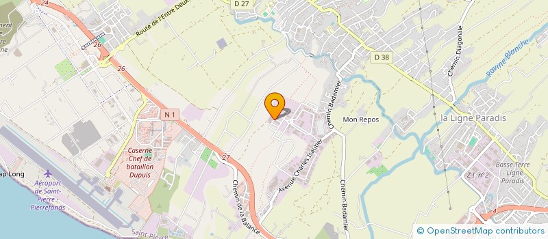 localisation de l'entreprise MAXADOM LOGISTIC  SAINT-PIERRE