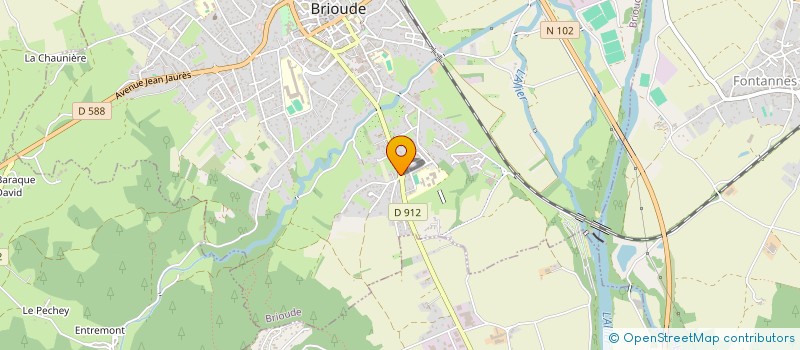 localisation de l'entreprise MAXALES  BRIOUDE