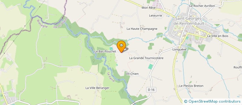 localisation de l'entreprise MAXALEX  SAINT-GEORGES-DE-REINTEMBAULT