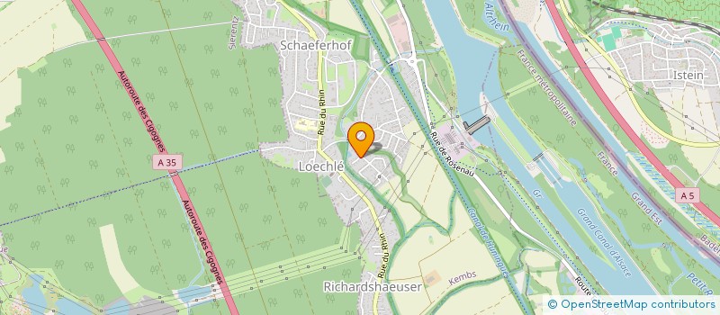 localisation de l'entreprise MAXALEX  KEMBS