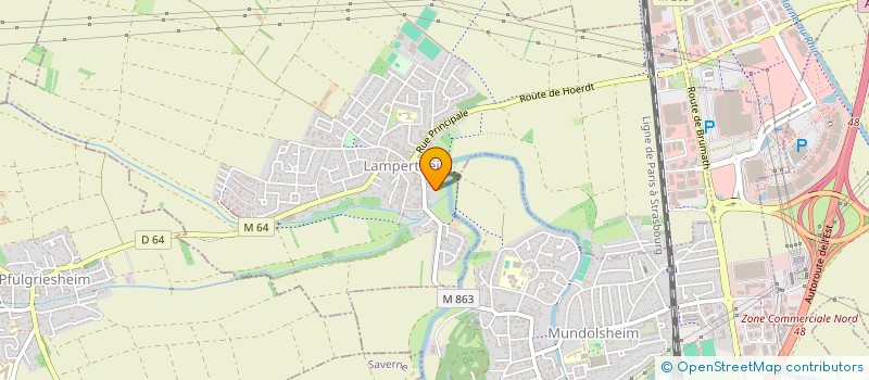 localisation de l'entreprise MAXALICE  MUNDOLSHEIM