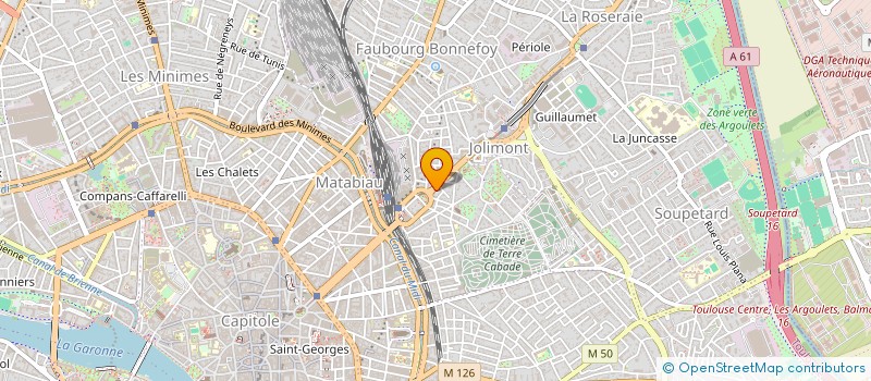 localisation de l'entreprise MAXALINE à TOULOUSE